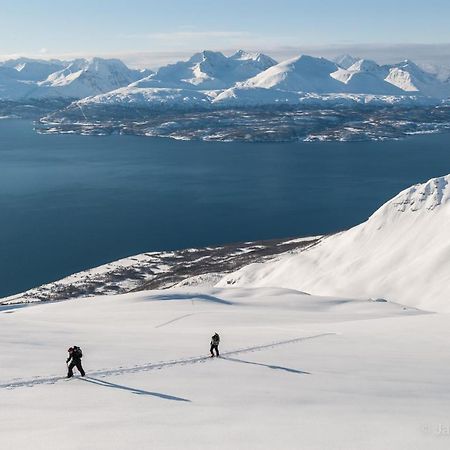 Lyngenfjord,Odins Hus Apartman Olderdalen Kültér fotó
