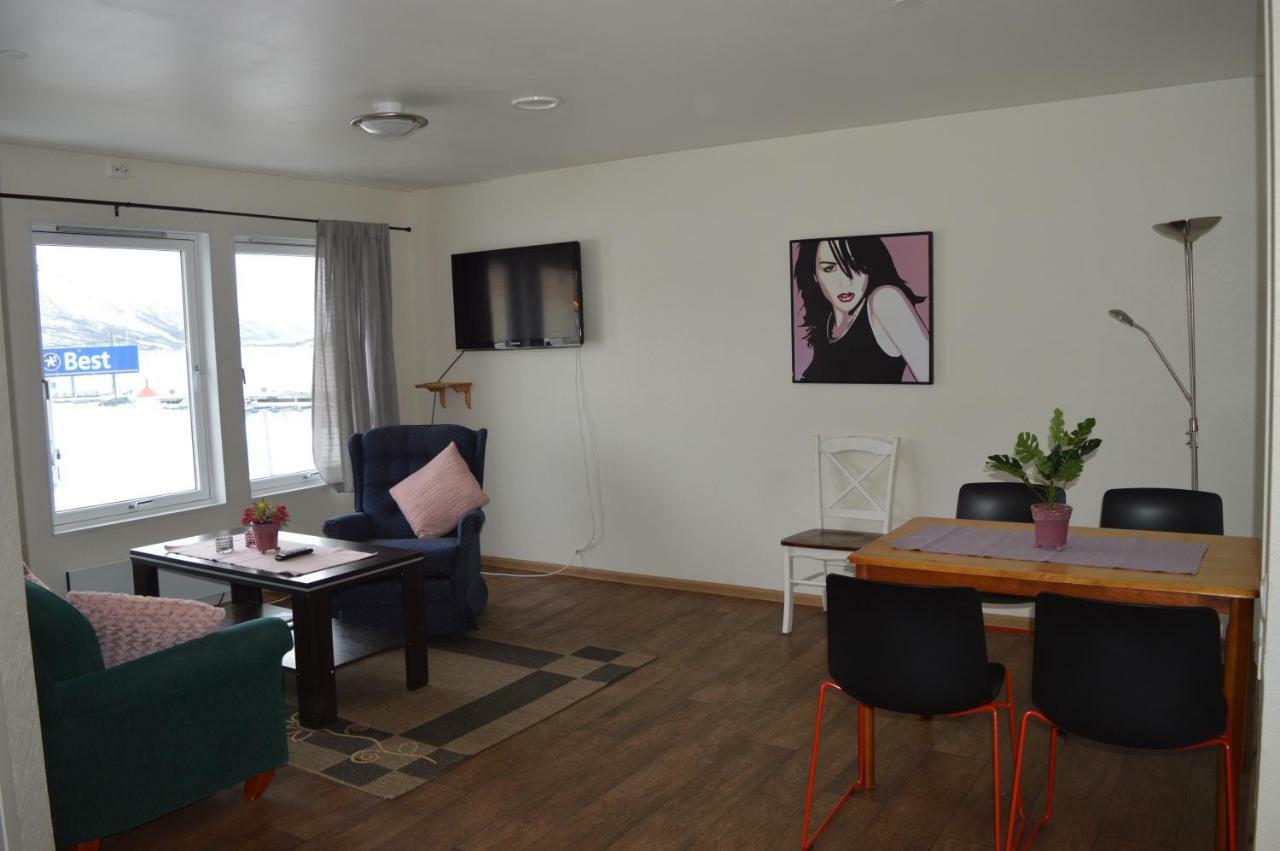 Lyngenfjord,Odins Hus Apartman Olderdalen Kültér fotó